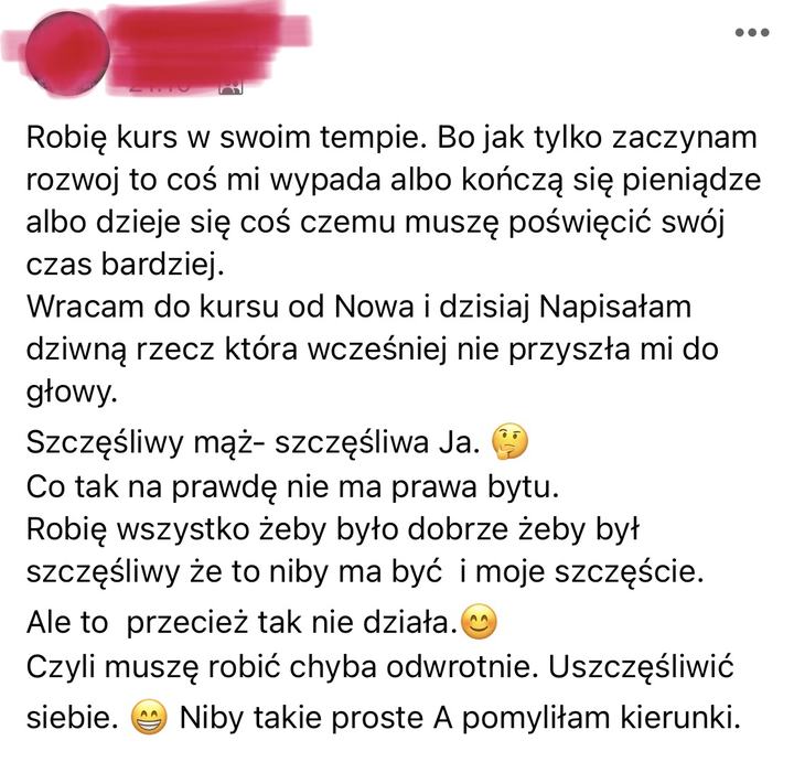 Opinia uczestniczki